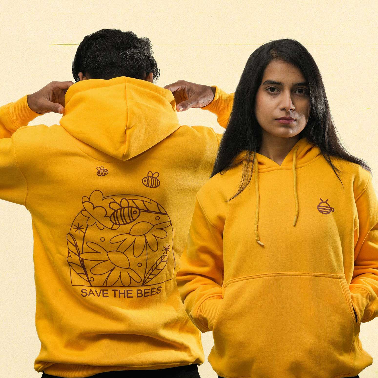 Save the bees hoodie for clearance sale